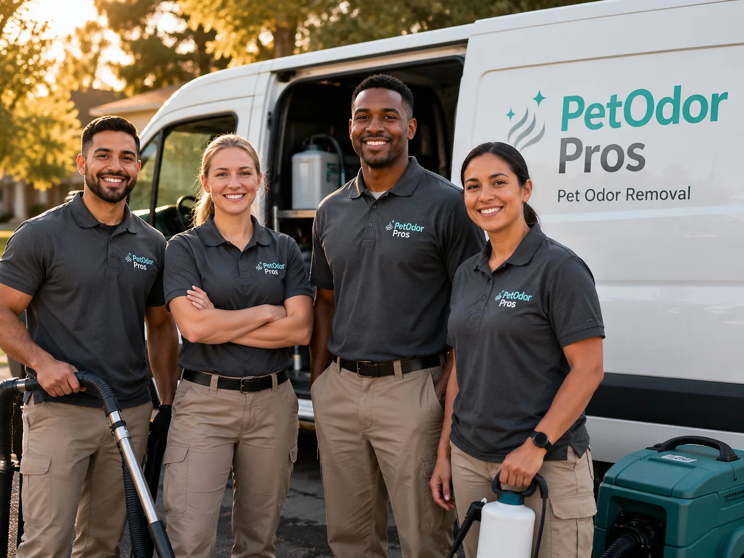 Pet Odor Removal team serving Mcville, ND